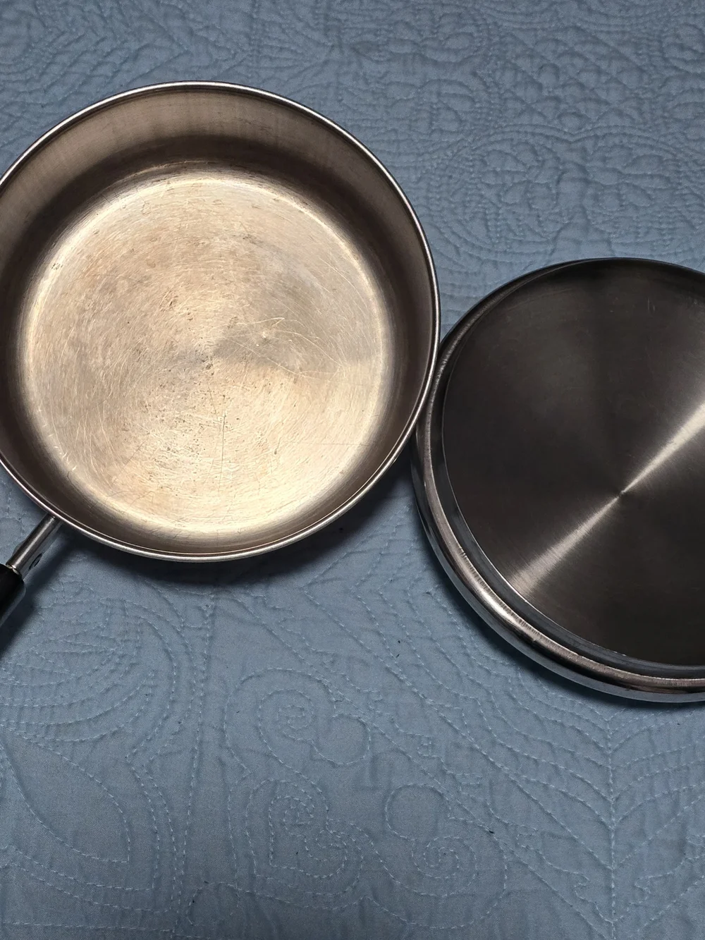Vintage/Y2K 1801 Revere Ware Copper Bottom Pots W/Lids, 1qt, 1.5qt, 2qt, 6qt